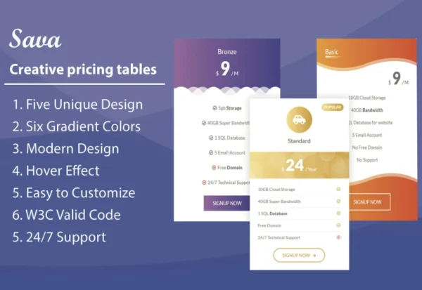 sava-html-pricing-tables-and-plans