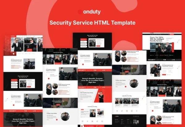 security-service-html-template