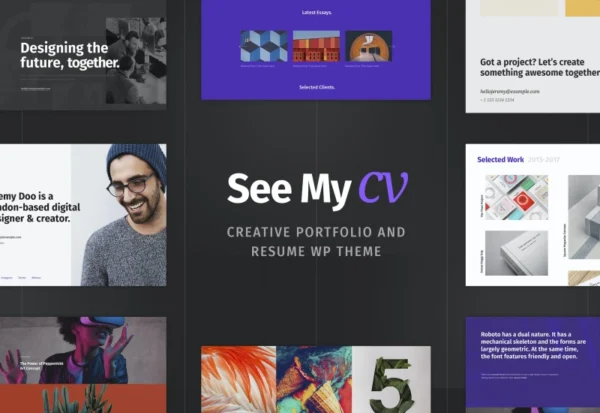 see-my-cv-resume-wordpress-theme