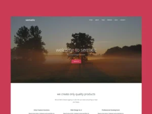 sematic-one-page-joomla-template