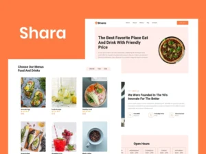 shara-food-drink-landing-page-template-2