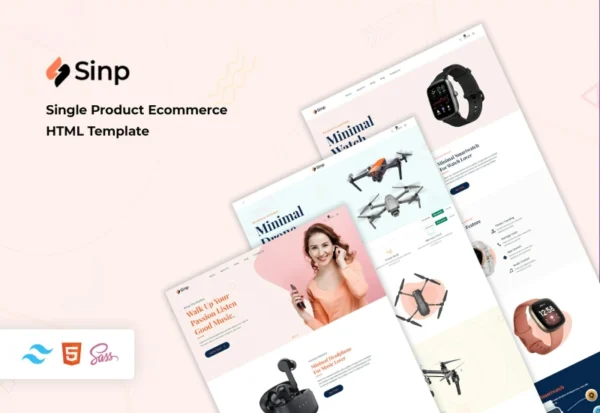 sinp-single-product-ecommerce-html-template