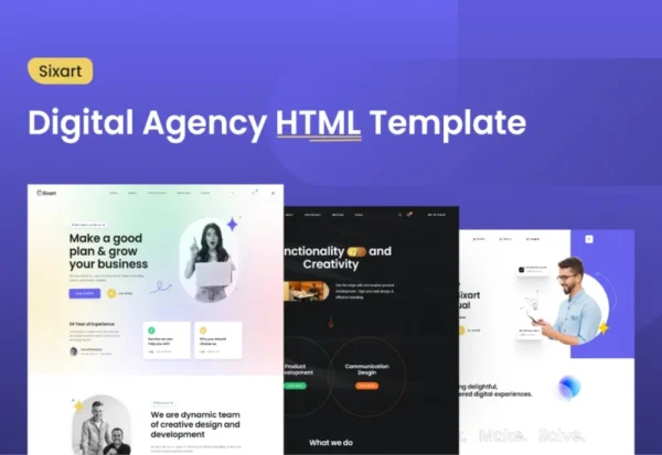 sixart-digital-agency-html-template