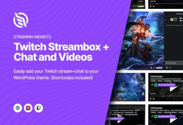 struninn-twitch-streambox-and-chat-for-elementor