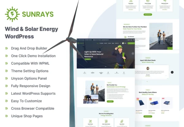 sunrays-solar-power-green-energy-wordpress-the