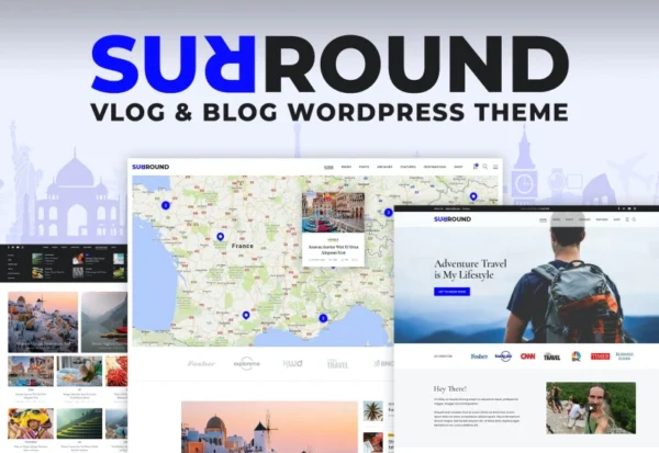 surround-vlog-blog-wordpress-theme