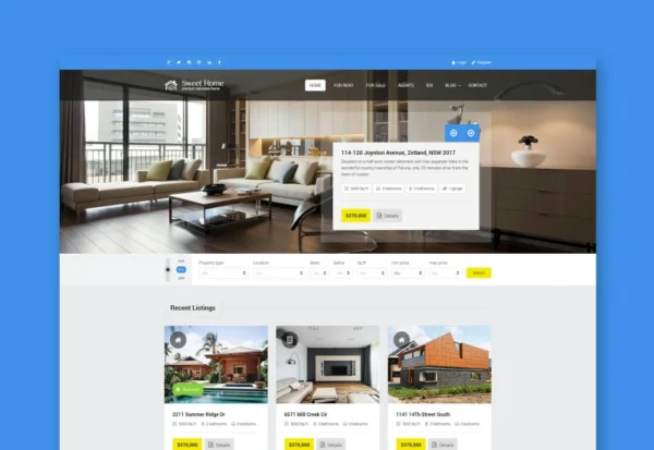 sweethome-real-estate-html-template