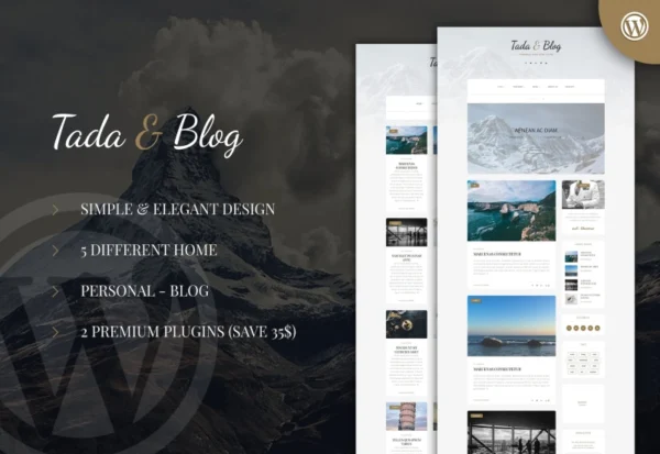 tada-blog-personal-blog-wordpress-template