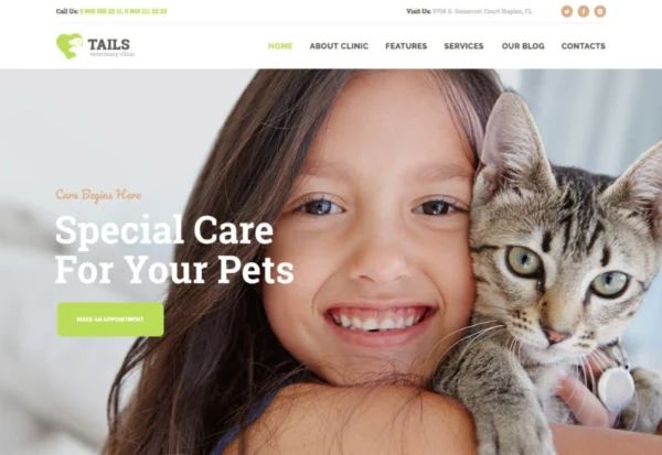 tails-veterinary-clinic-pet-care-animal-wp