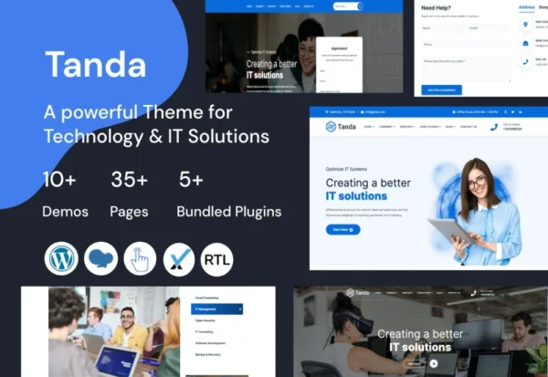 tanda-technology-it-solutions-wordpress-theme