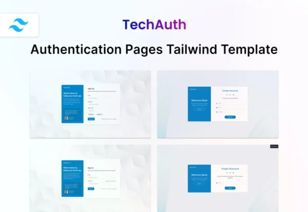 techauth-auth-pages-tailwind-css-3-html-template-2