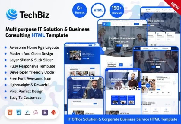 techbiz-it-solution-business-html-template