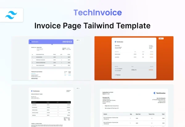 techinvoice-invoice-page-tailwind-html-template-2