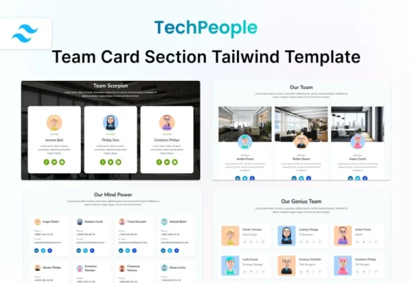 techpeople-team-card-tailwind-html-template-2