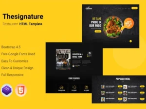 thesignature-restaurant-html-template