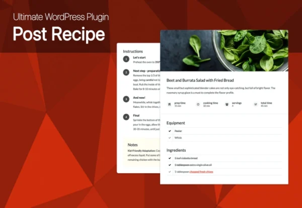 ultimate-post-recipe-plugin-for-wordpress