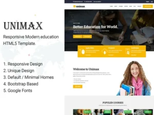 unimax-education-html-template