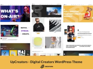 upcreators-digital-creators-wordpress-theme