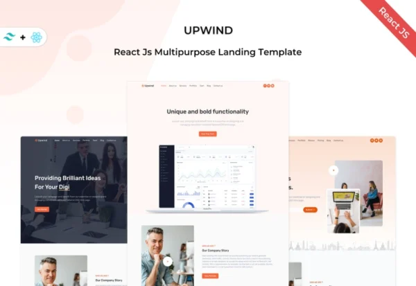 upwind-react-js-landing-page-template-2