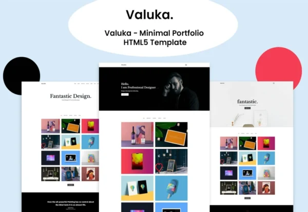 valuka-minimal-portfolio-html5-template