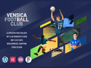 vensica-football-club-manager-elementor-theme