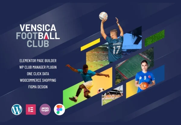 vensica-football-club-manager-elementor-theme