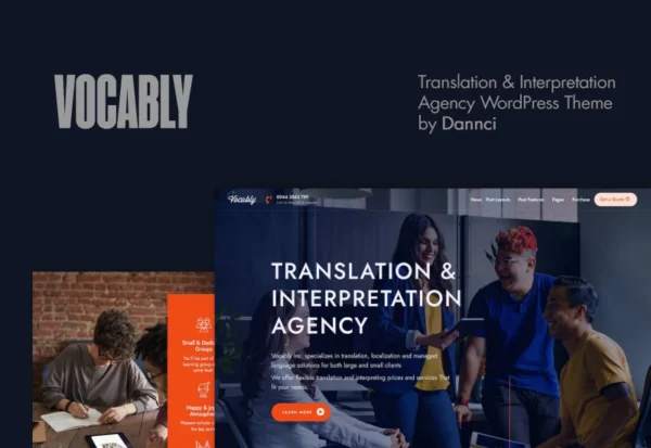 vocably-translation-interpretation-agency-theme