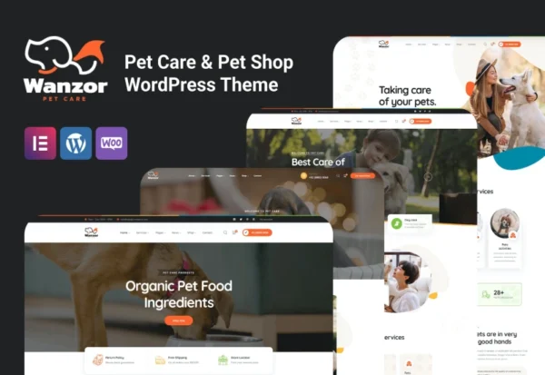 wanzor-pet-wordpress-theme