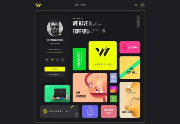 wedo-personal-portfolio-html-template