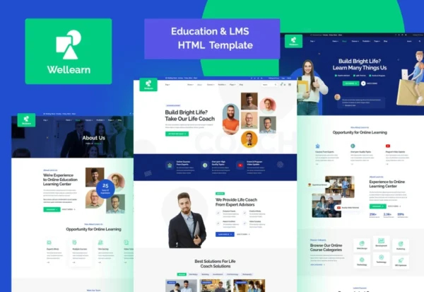 wellern-coach-online-courses-html-template