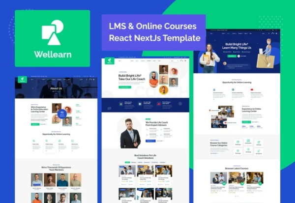 wellern-online-courses-react-nextjs-template