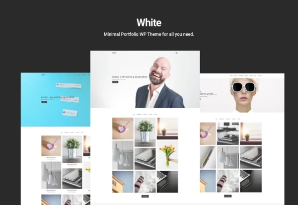 white-minimal-portfolio-wordpress-theme