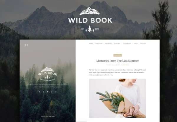 wild-book-vintage-blog-portfolio-theme