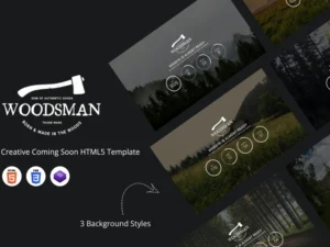 woodsman-creative-coming-soon-html5-template