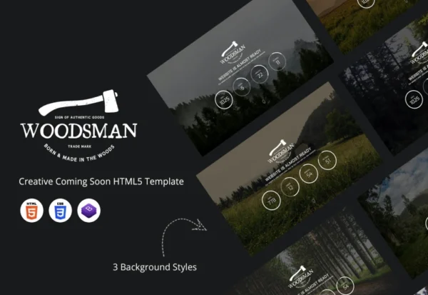 woodsman-creative-coming-soon-html5-template