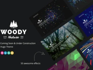 woody-coming-soon-hugo-theme