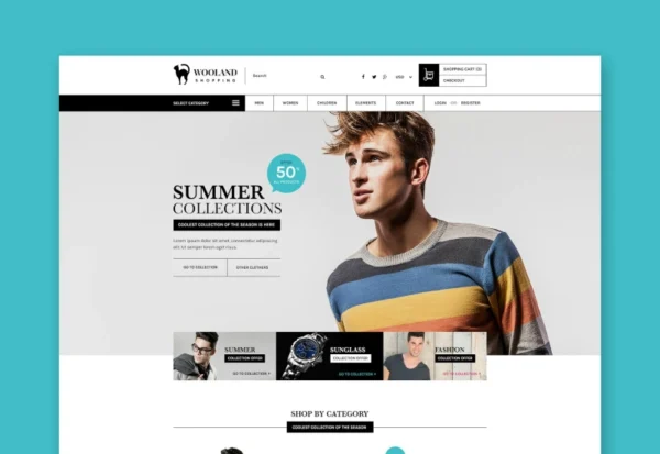 wooland-responsive-ecommerce-html-template