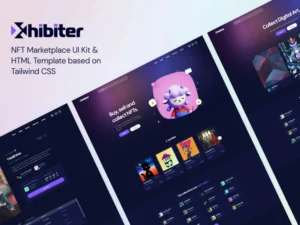 xhibiter-nft-marketplace-html-template