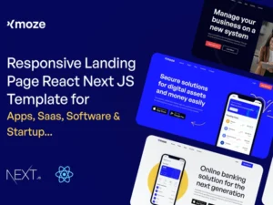 xmoze-react-next-js-landing-page-template-2