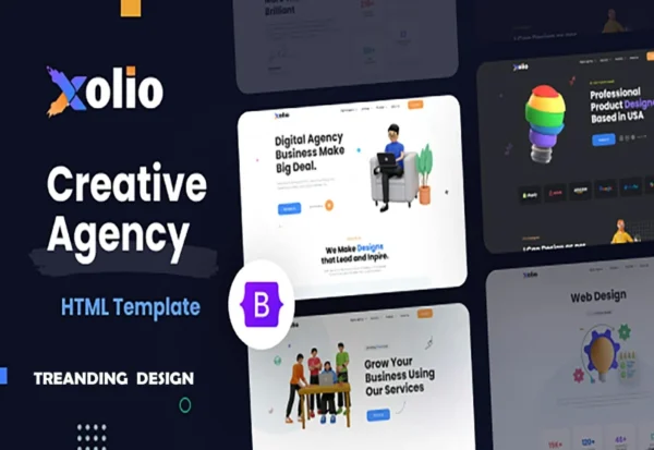 xolio-creative-agency-portfolio-template