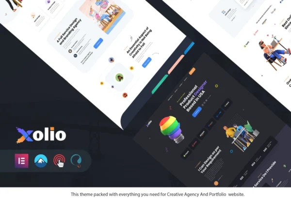 xolio-creative-agency-portfolio-wordpress-them