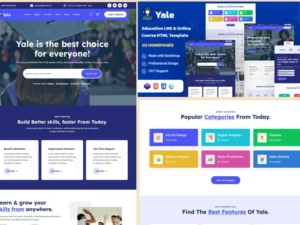 yale-education-html-template