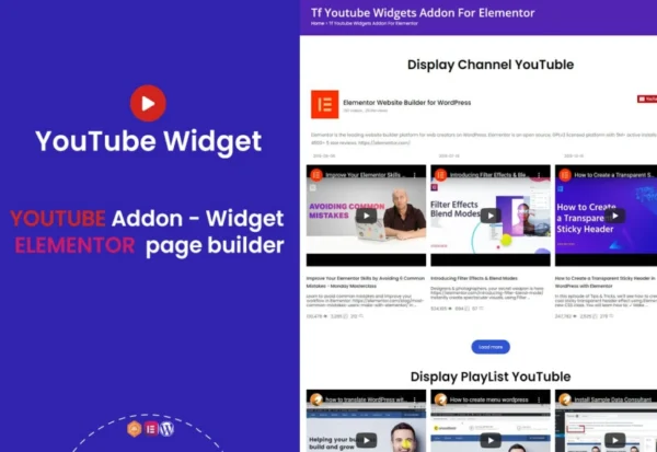 youtube-widgets-addon-for-elementor-page-builder