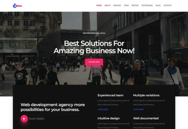 zarra-one-page-creative-agency-html-template